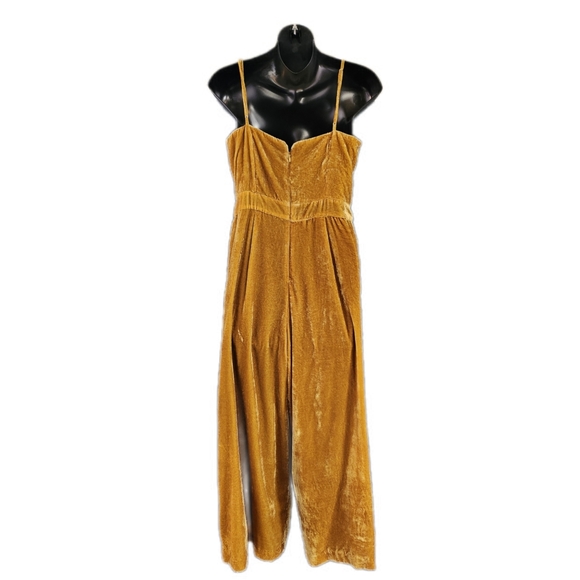 J. CREW MARSEILLE CRUSHED VELVET JUMPSUIT SIZE 2 - Picture 4 of 4